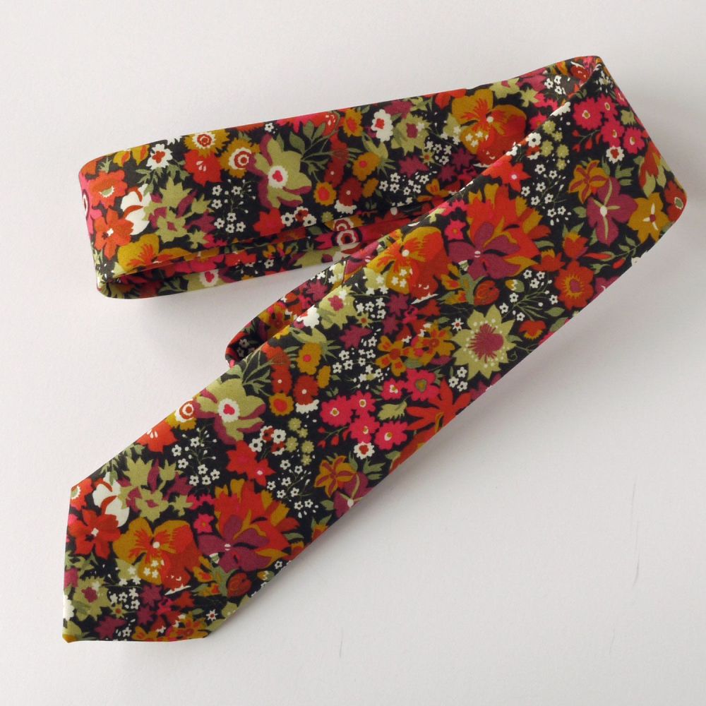 Custom listing for 10 hand-stitched ties with matching pocket squares, plus