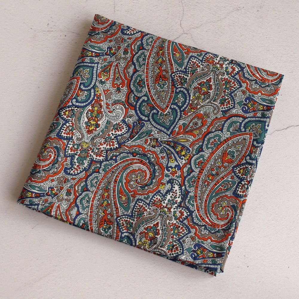 Paisley pocket square - Liberty tana lawn Tessa
