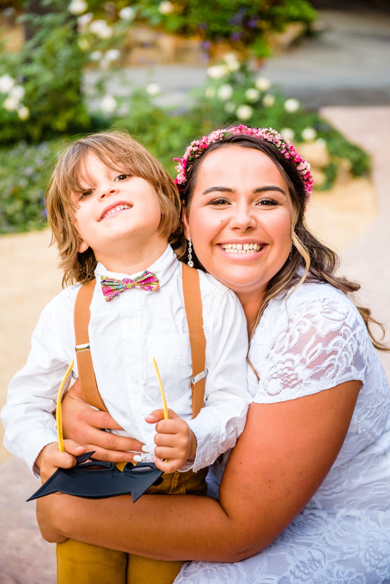 Photos by Paul Douda Photography - Liberty print bow ties for boys