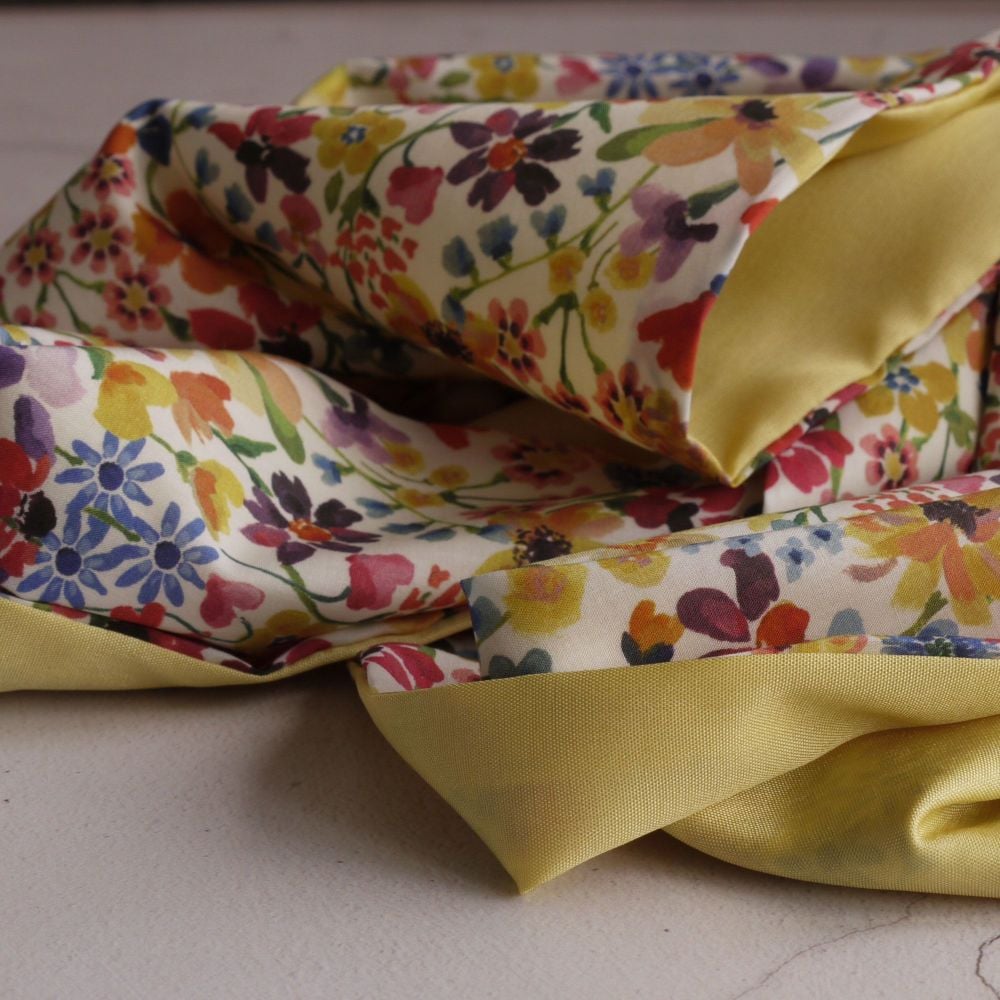 Liberty Dreams of Summer floral scarf