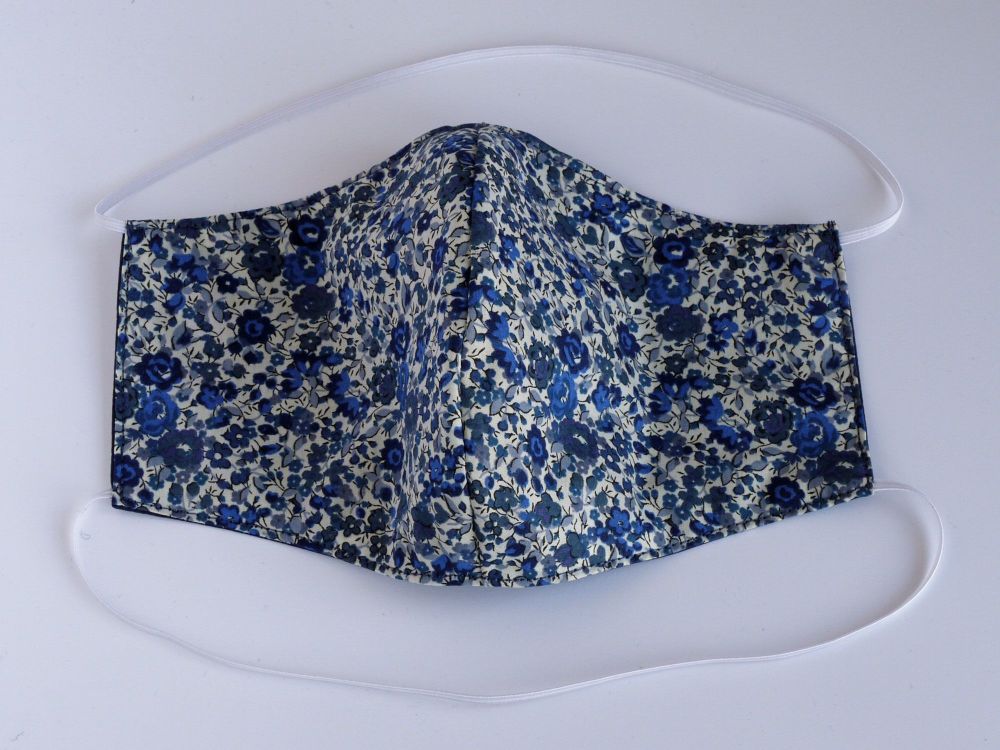 Floral Liberty lawn facemask - Emma & Georgina - various colours