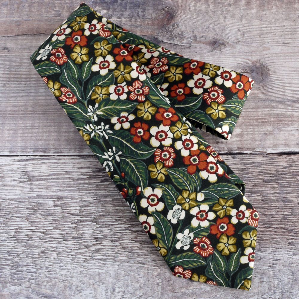 Floral tie made from Liberty fabric - Sophie Jane