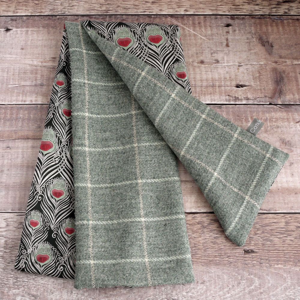 Winter Lagoon tweed and Liberty Caesar scarf