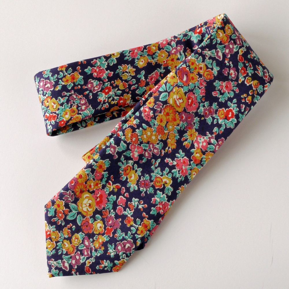 Custom order for 3 hand-stitched ties made from Liberty tana lawn - Tatum b