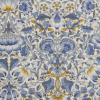 Lodden blue and gold Liberty tana lawn 3.5m