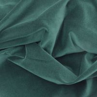 Dark Green Cotton Velvet  scarf length