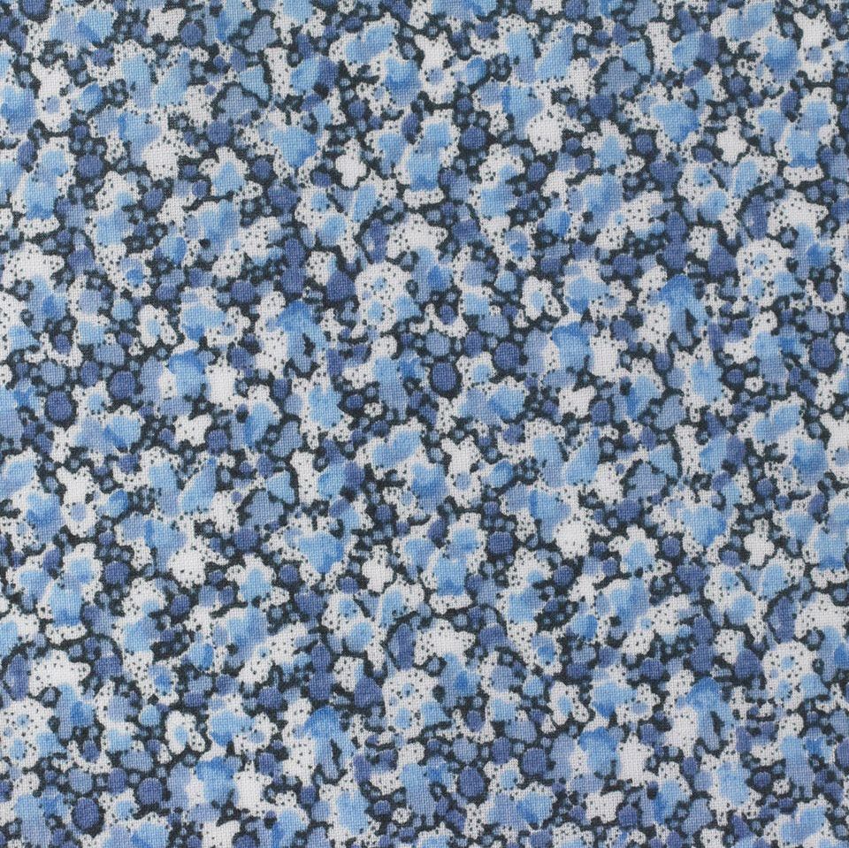 Pepper blue Liberty tana lawn 35cm x 38cm