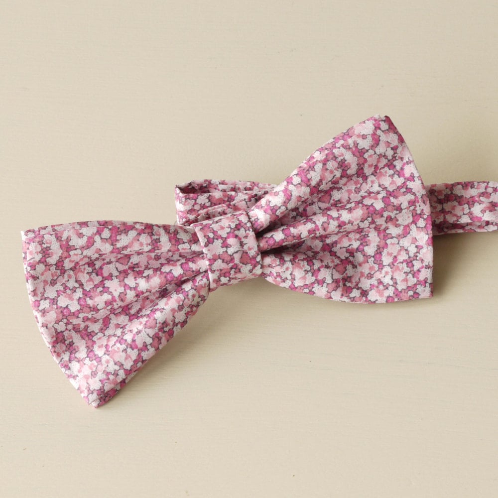 Liberty Bow Tie - Pepper pink