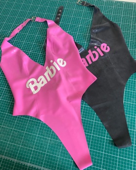 Barbie Halterneck Bodysuit