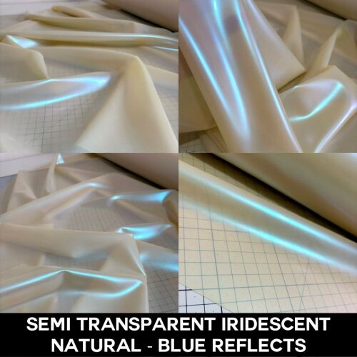 semi trans iridescent natural