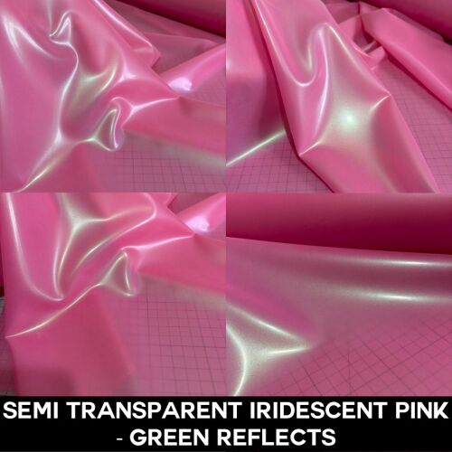 iridescent semi trans pink