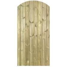 6' High x 3' Wide Tongue & Groove Arched Top Gate