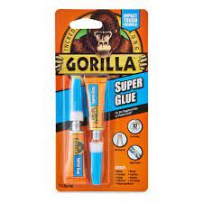 Gorilla Super Glue Twin Pack