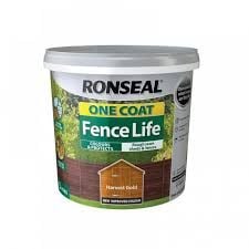 Ronseal Harvest Gold Fence Paint 5L