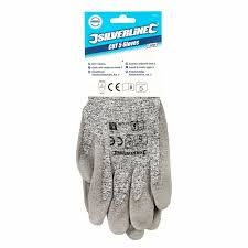 Silverline Ant-Cut Resistant Gloves L