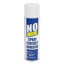 No Nosense Spray Contact Adhesive