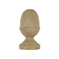 KDM Acorn Post Finial
