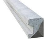 8ft Concrete Slotted End Post