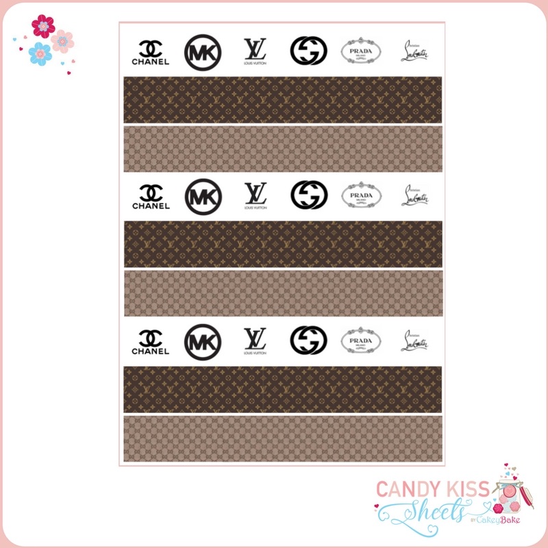 Designer Patterns Candy Kiss Sheet