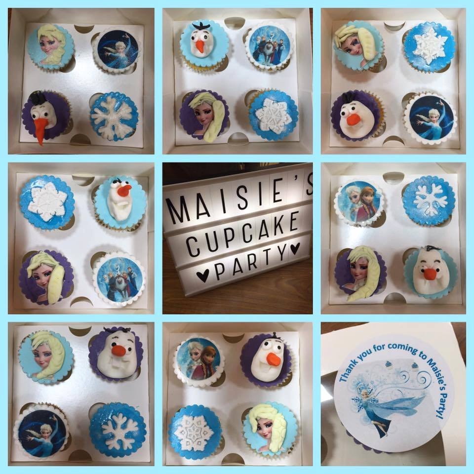 Frozen Cupcake Party