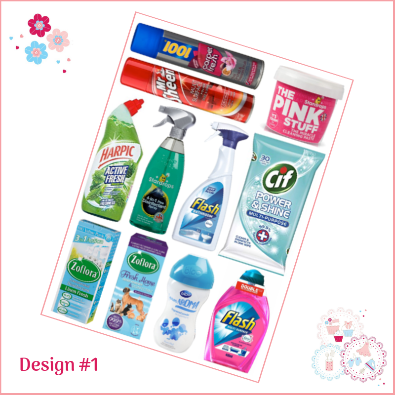 Hinch Cleaning Products A4 Edible Printed Sheet