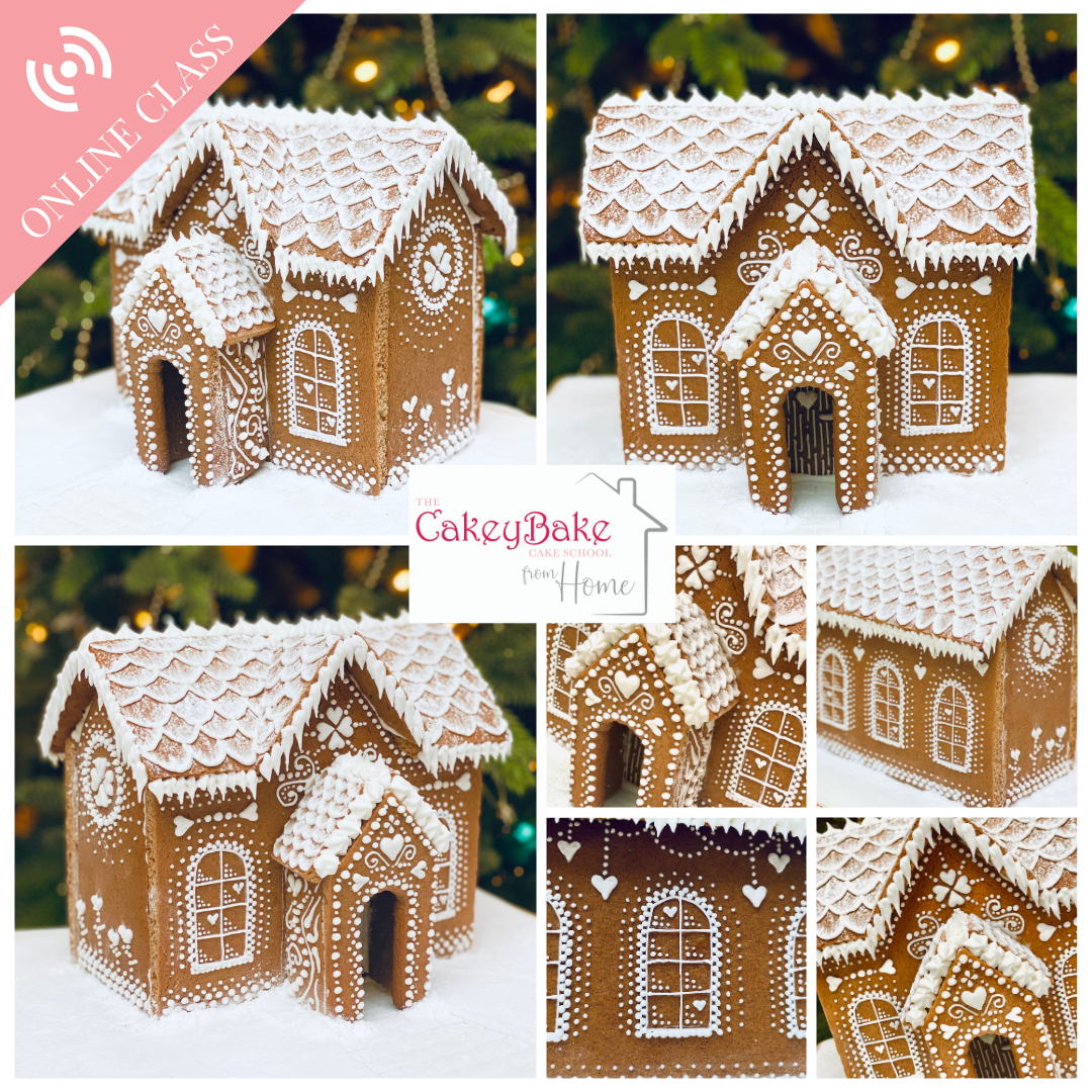 Christmas Gingerbread House Class - an online class
