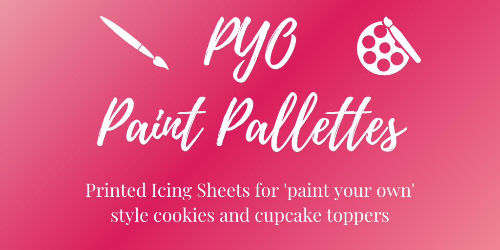 PYO edible paint palettes