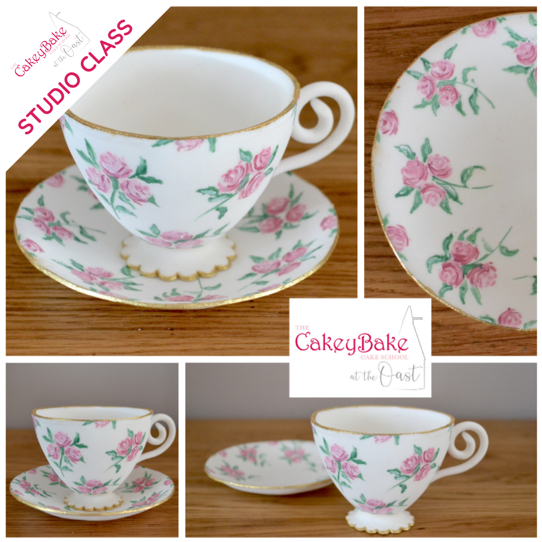 Edible Painted Teacup Class, Friday 17th June