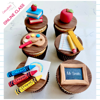 Thank you Teacher Cupcakes - an online class for children
