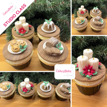 Christmas Miniatures Cupcake Class