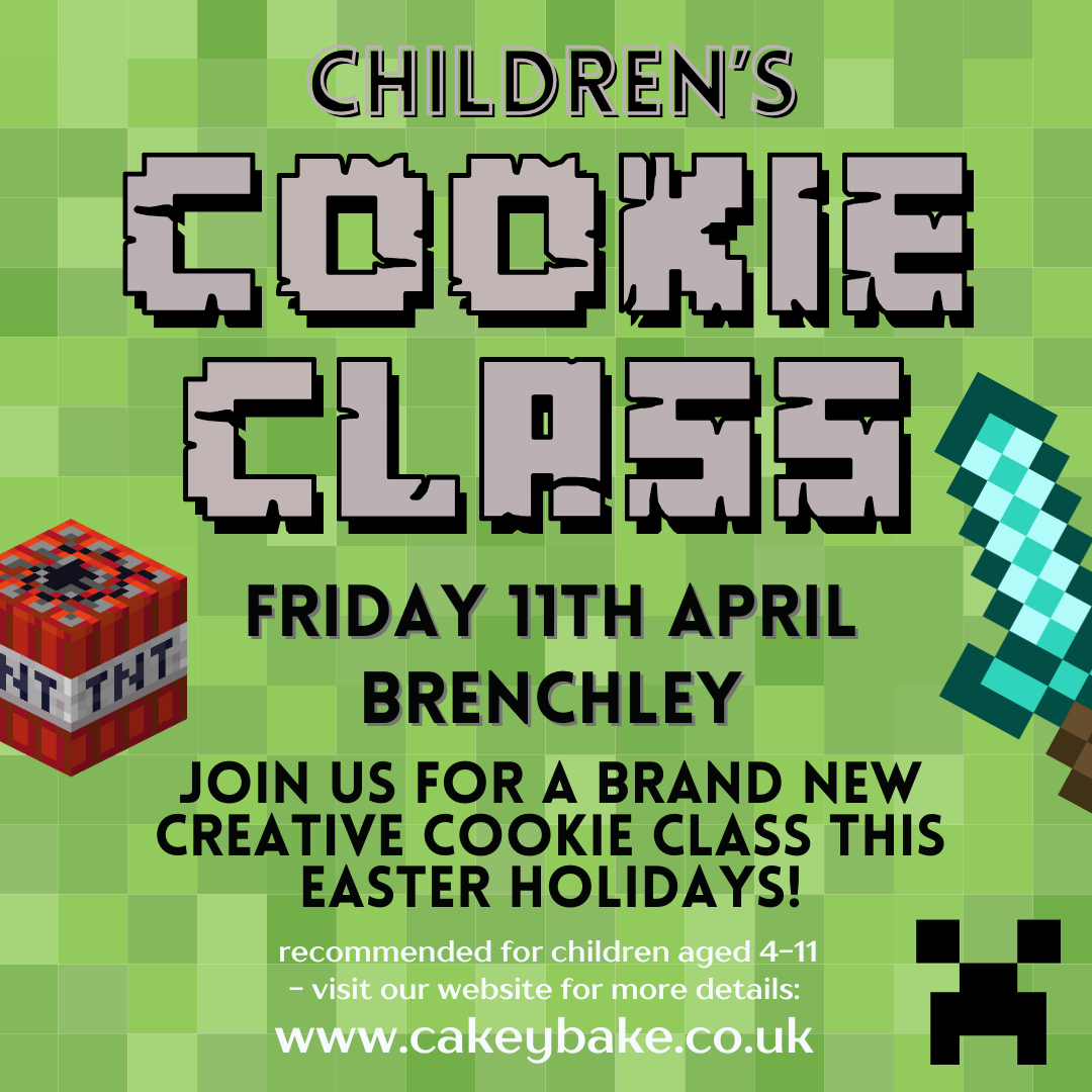 Children's Easter Cupcake Class - Minecraft inspired!