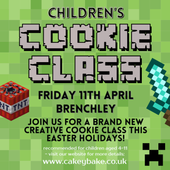 Children's Easter Cookie Class - Minecraft inspired!
