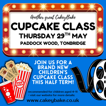 Children's Half Term Cupcake Class - Cinema Cupcakes!