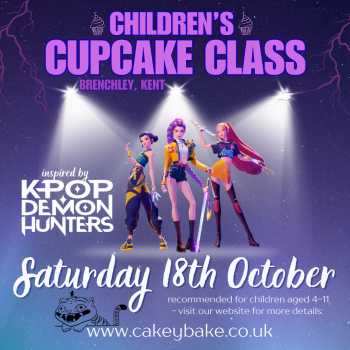 Children's Cupcake Class - Kpop Demon Hunters