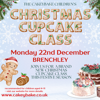 Children's Christmas Class - The 'Christmas Baking' Cupcake Class