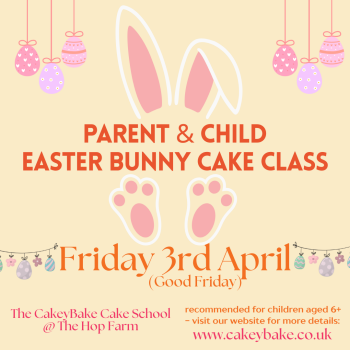 Parent & Child Easter Bunny Cake Class - NEW!