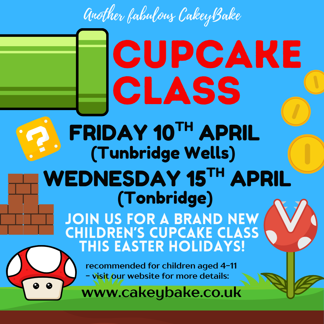 Children's Half Term Cupcake Class - Super Cupcake Class