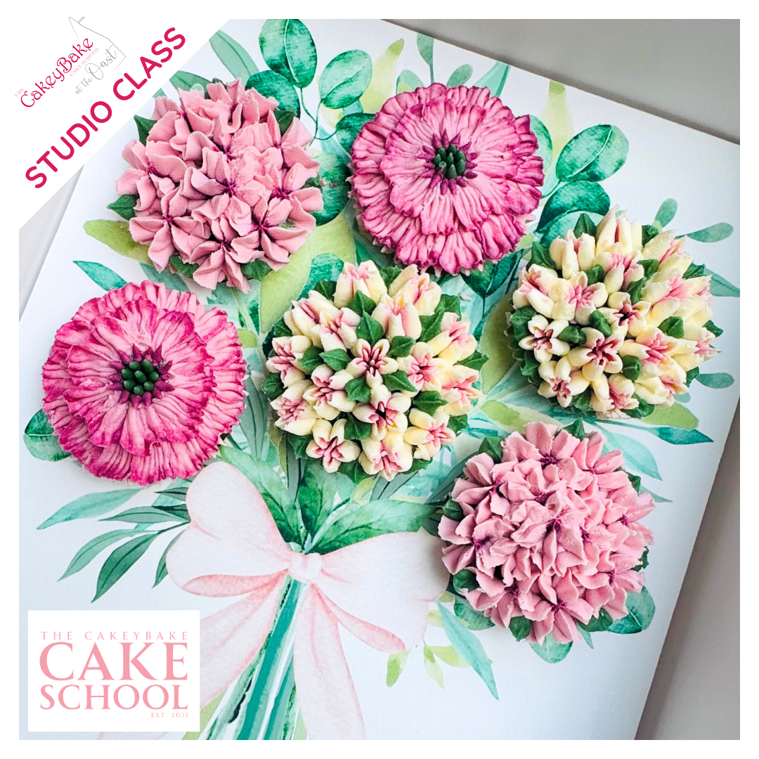Cupcake Posy Class - Pretty Pinks