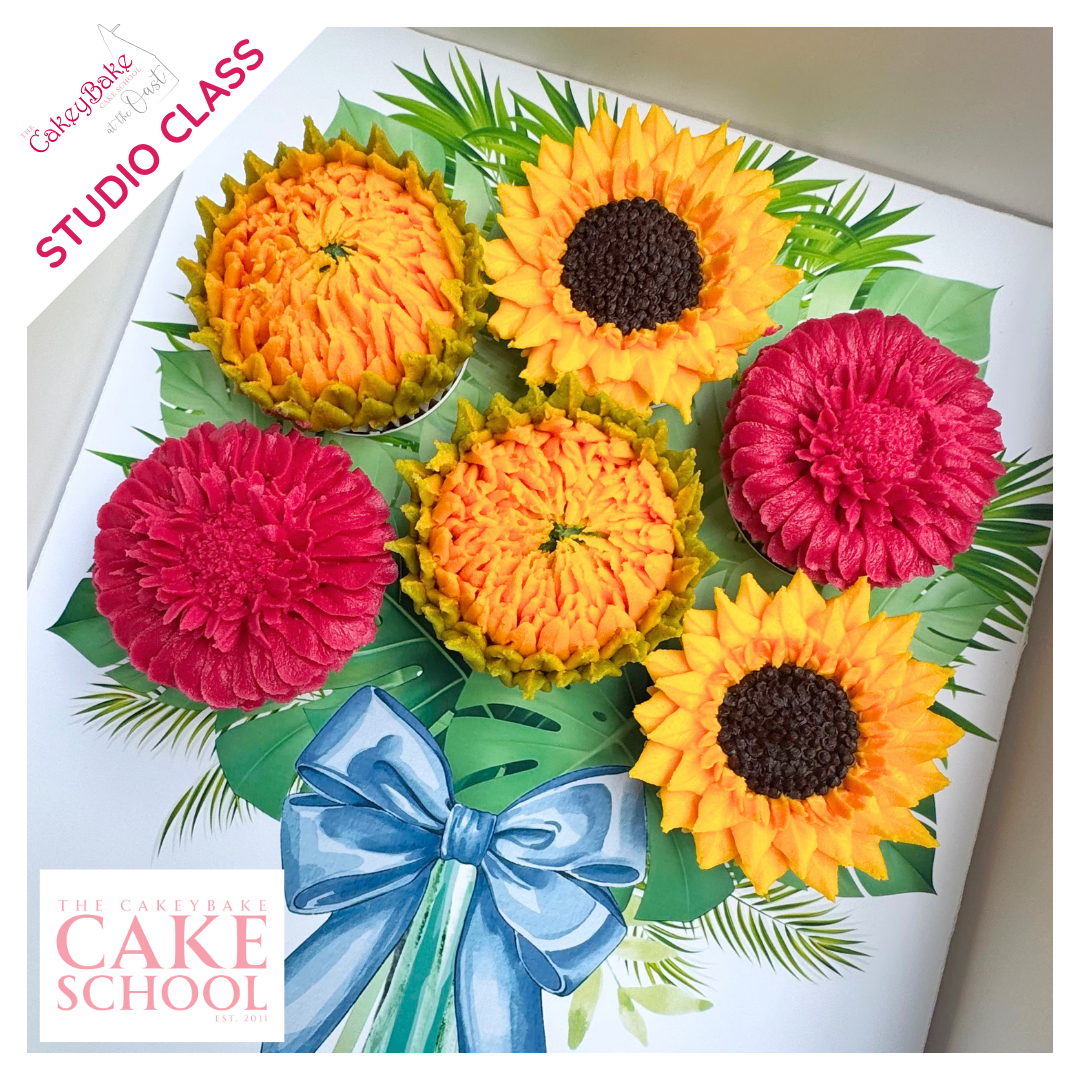 Cupcake Posy Class - Summer Brights