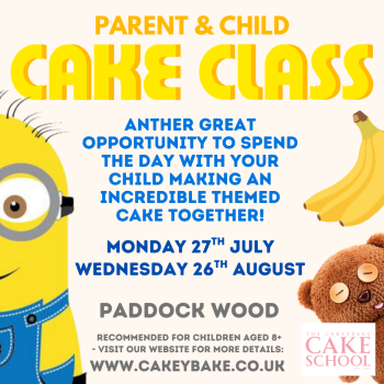 Parent & Child Minions Cake Class - NEW!