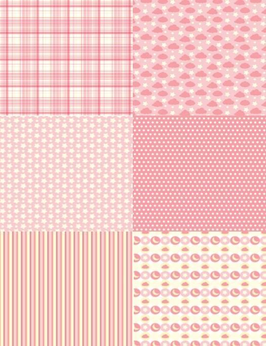 Edible Icing Sheet - Baby Pink Babyshower Design 
