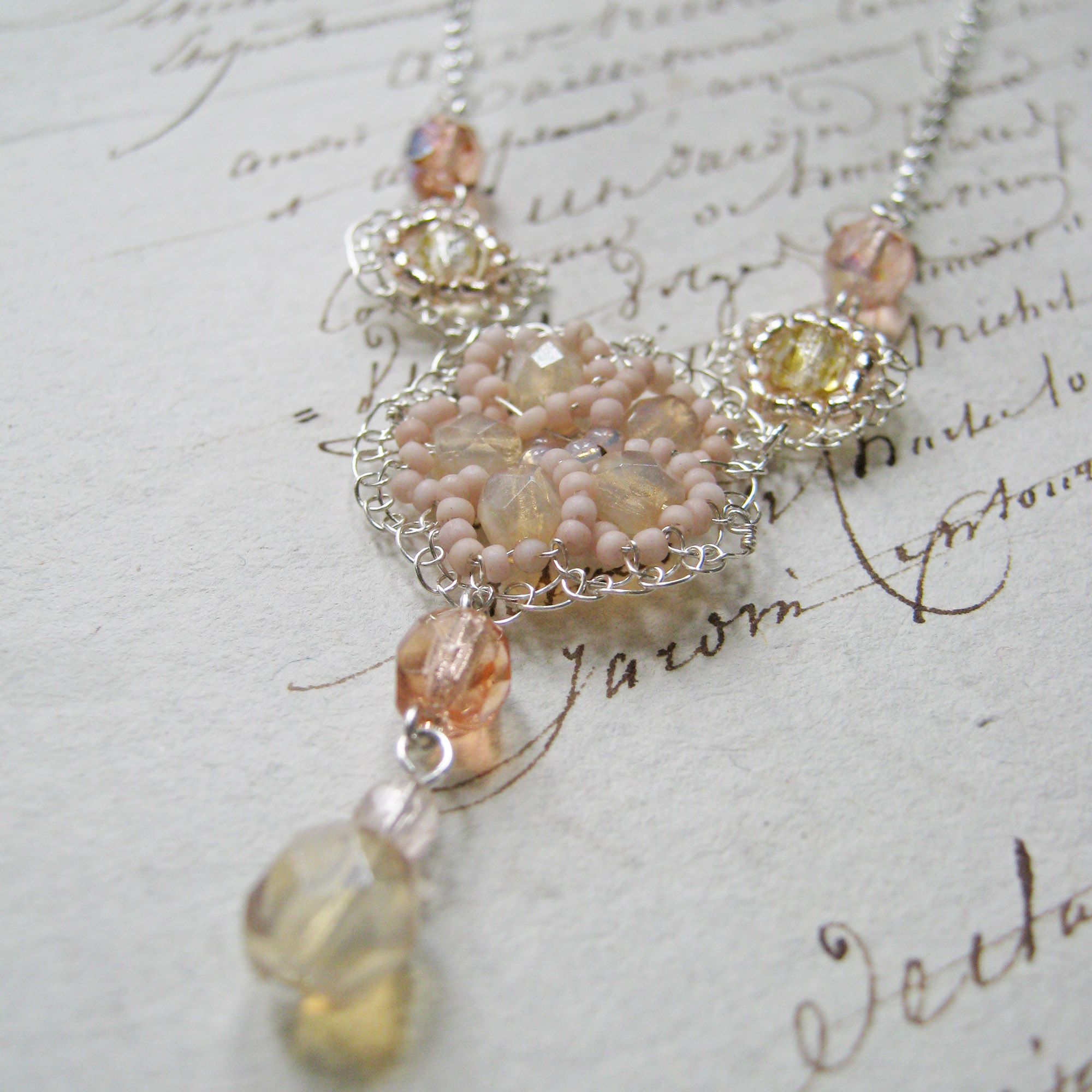 Choose bespoke colours for your bridal jewellery