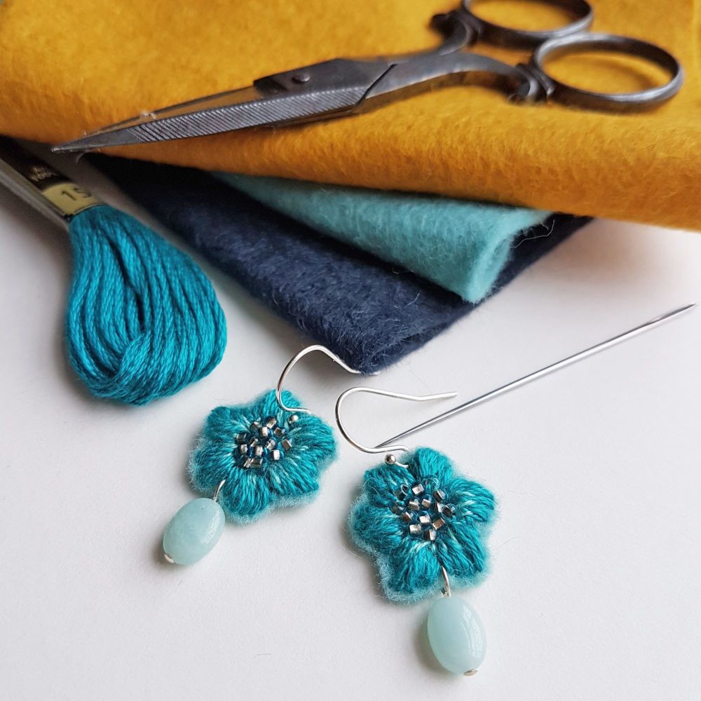 At My Studio - Embroidered Accessories
