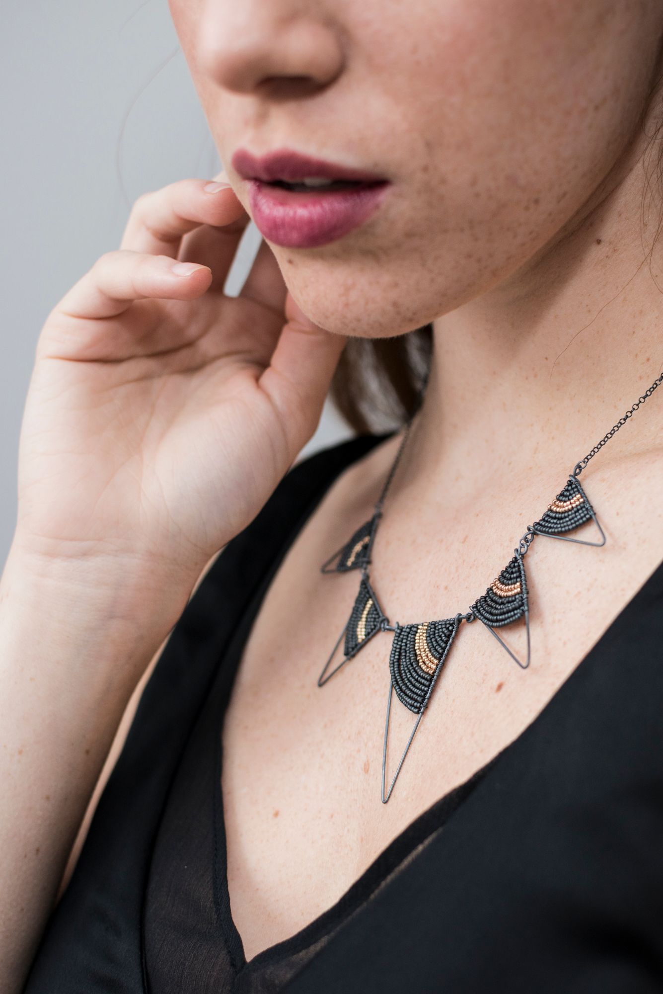 Geometric jewellery by Judith Brown