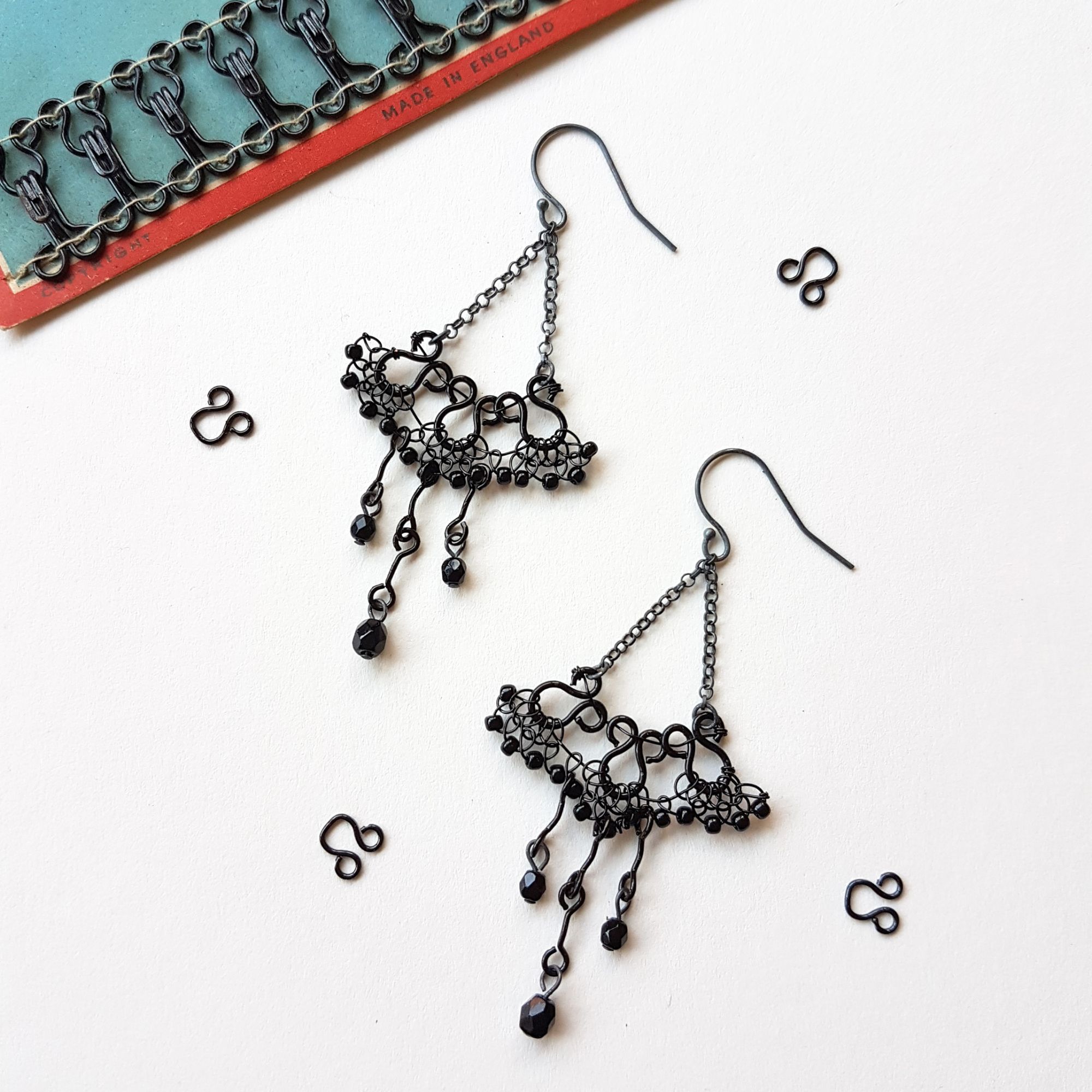 Chandelier earrings Judith Brown Jewellery