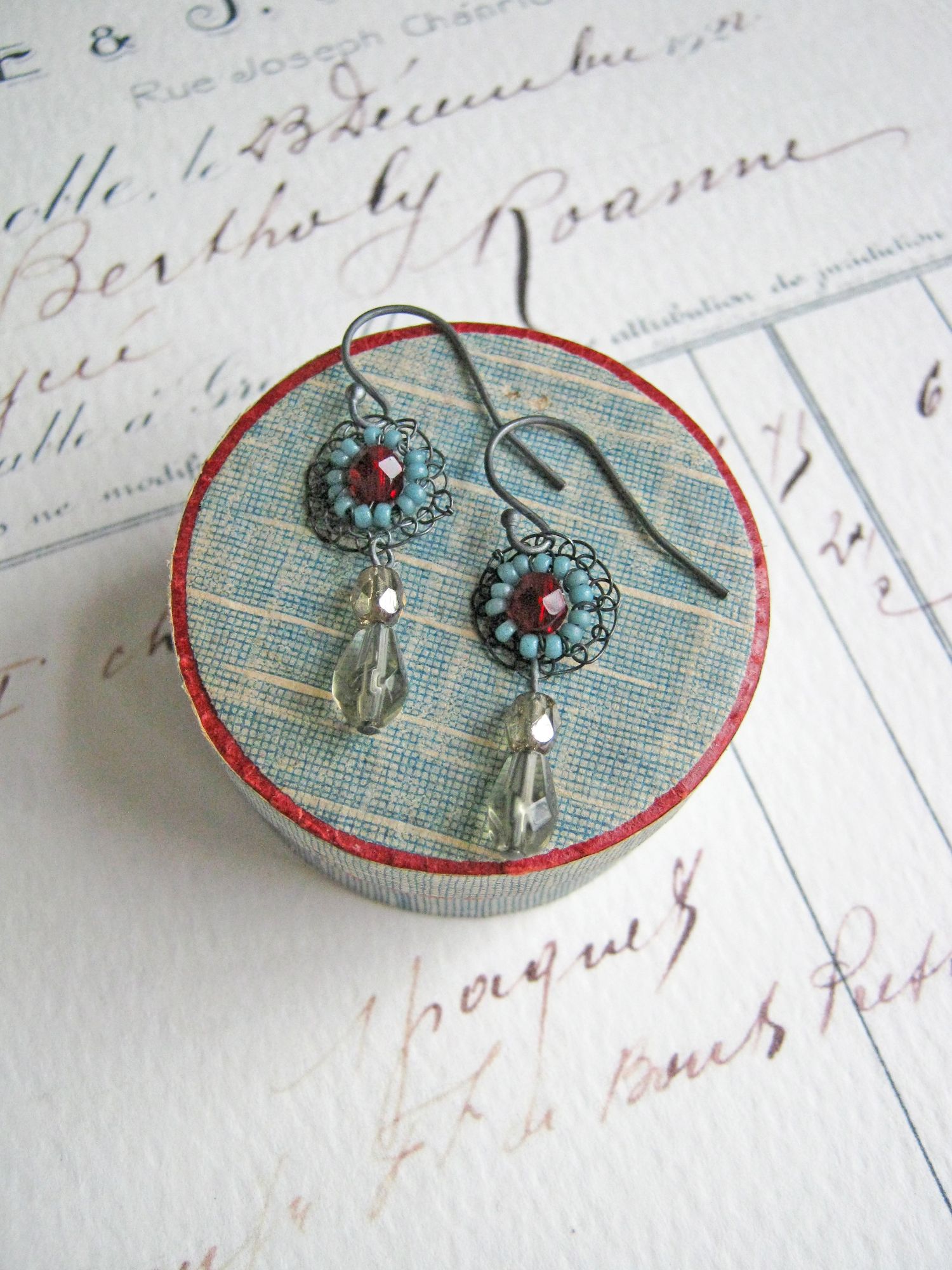 Earrings by Judith Brown Jewellery