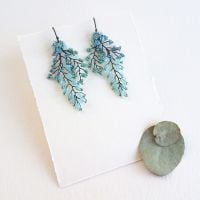 Cascading Leaf Earrings - More Colours