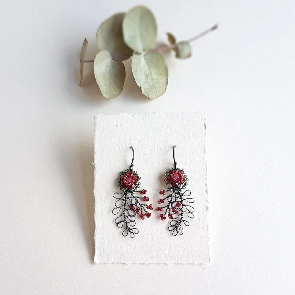Foliage Earrings - More Colours