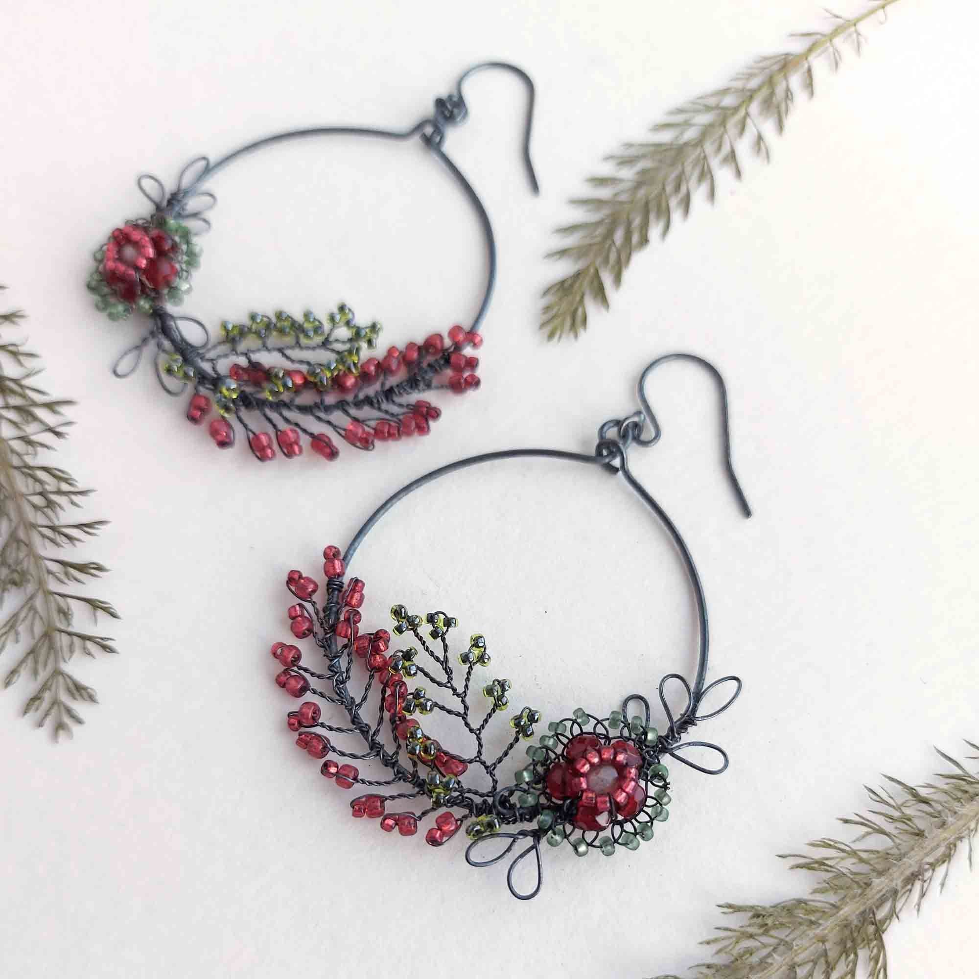 Foliage jewellery collection by Judith Brown