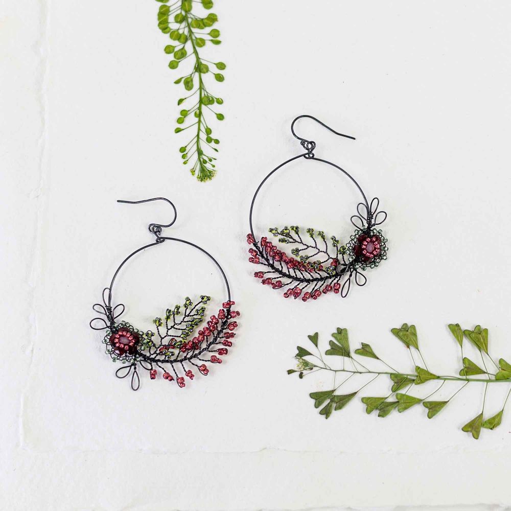 Statement Garland Earrings - More Colours